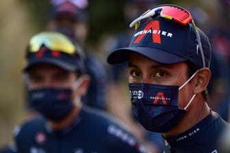 Egan Bernal verlor auf der neunten Vuelta-Etappe mehr als eine Minute auf den Führenden Roglic.