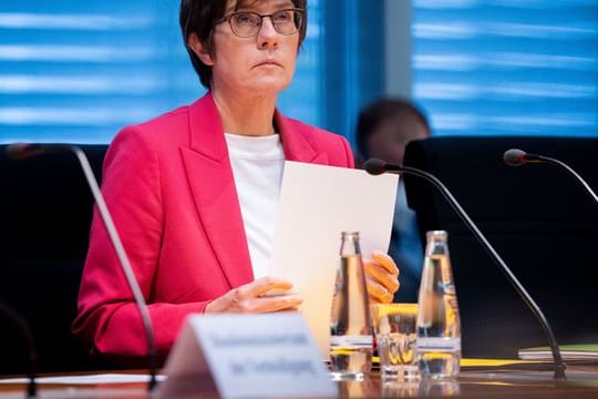 Verteidigungsministerin Annegret Kramp-Karrenbauer.