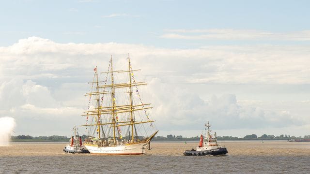 Seit 2021 liegt der Dreimaster dauerhaft in Bremerhaven Seit 2021 liegt der Dreimaster dauerhaft in Bremerhaven