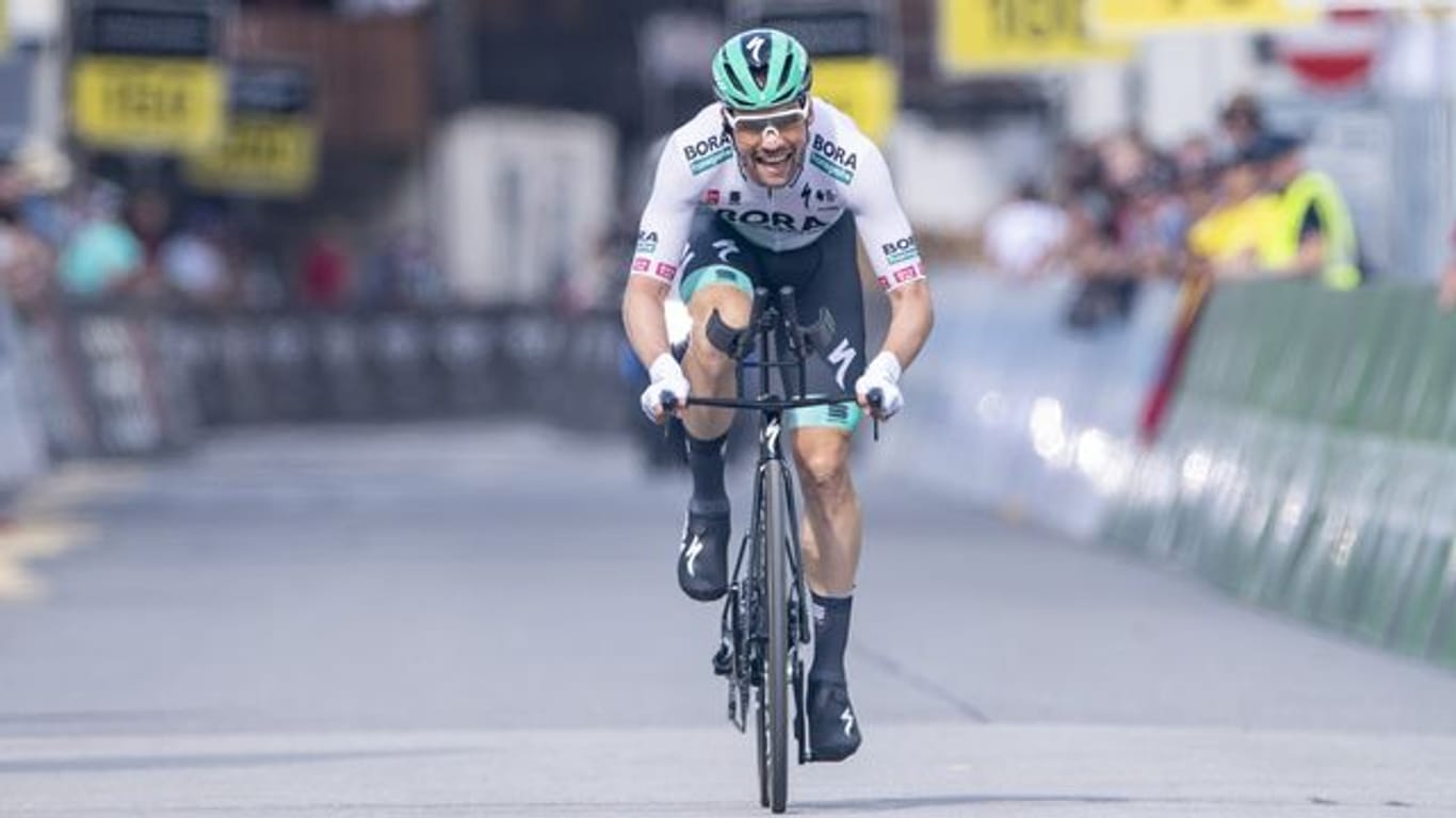 Maximilian Schachmann vom Team Bora-hansgrohe beendete die Vuelta vorzeitig.
