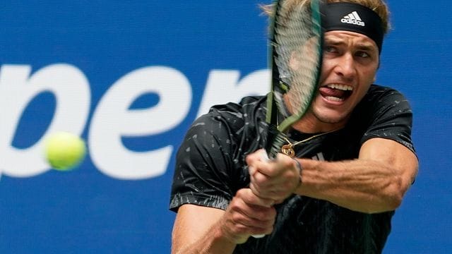 Hat mit dem Sieg gegen Sam Querrey die zweite Runde der US Open erreicht: Alexander Zverev.