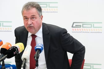 Claus Weselsky: Der Bundesvorsitzende der GDL kritisiert die Bahn scharf.