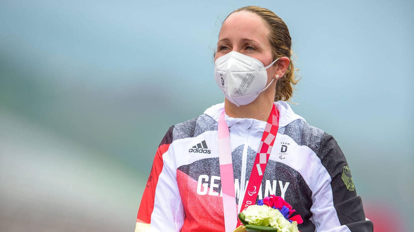 Annika Zeyen: Die Deutsche holte bei den Paralymics Silber im Straßenrennen.