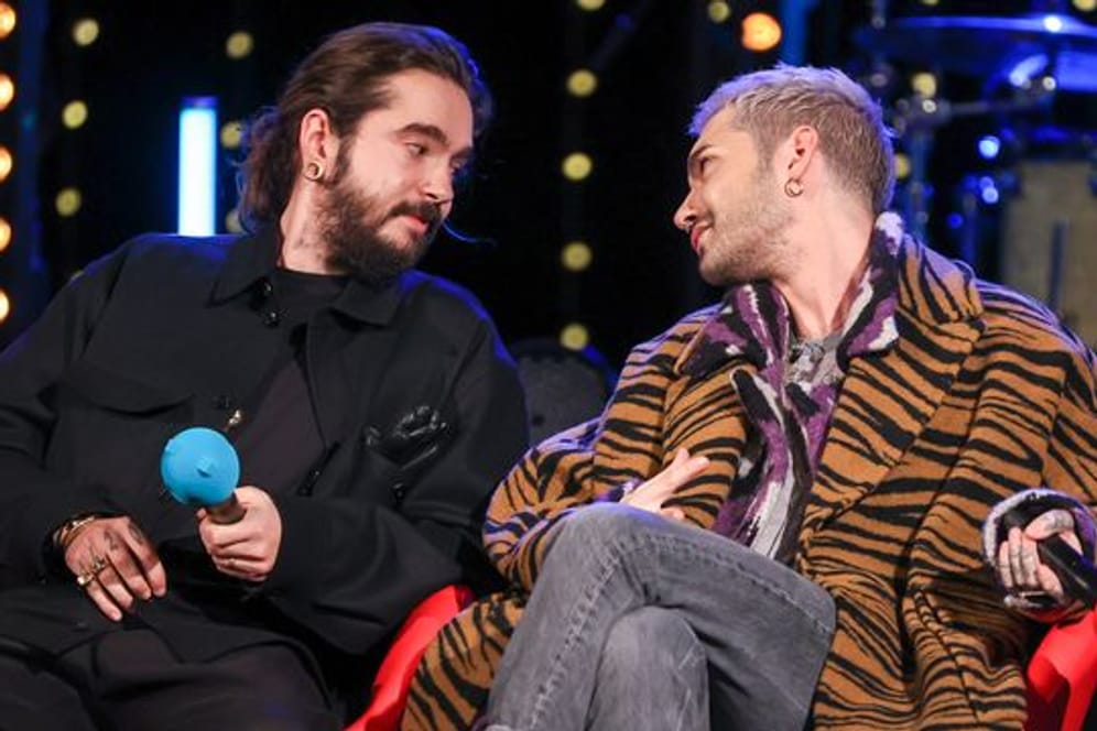 Tom (l) und Bill Kaulitz bei der Radioshow „Friends of 2020“ des Senders MDR Sputnik.
