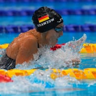 Elena Krawzow: Die Schwimmerin holte Gold über 100 m Brust bei den Paralympics in Tokio.