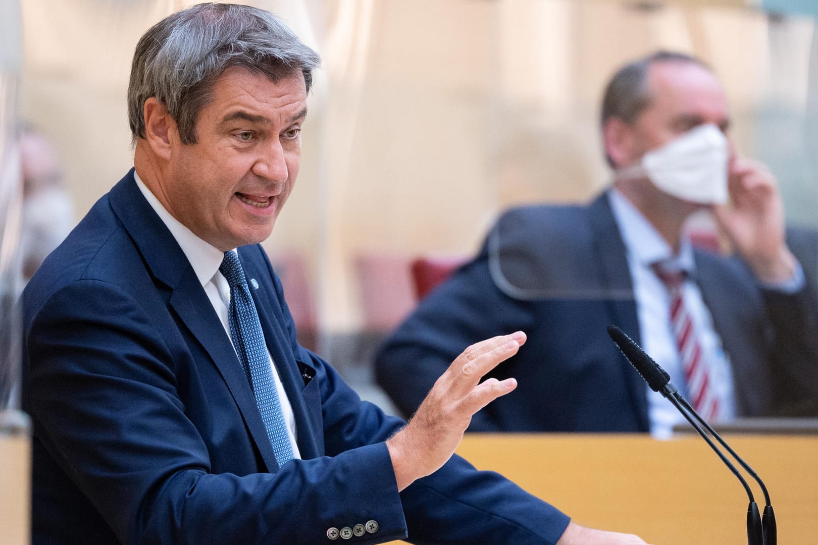 Markus Söder, Ministerpräsident von Bayern: Auch an der Inzidenz will er nicht mehr länger festhalten.