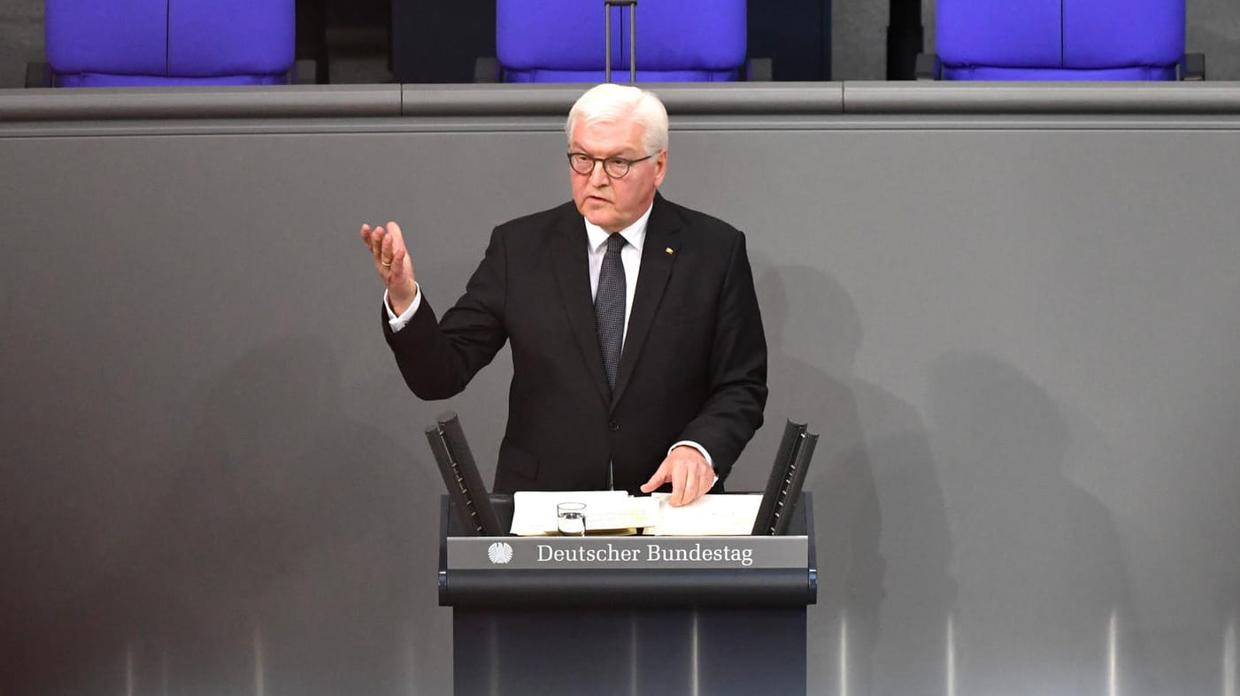 Frank-Walter Steinmeier: "Ich wünschte sehr, ich könnte Ihnen sagen, der Anschlag von Halle hätte zu einer Wende geführt."