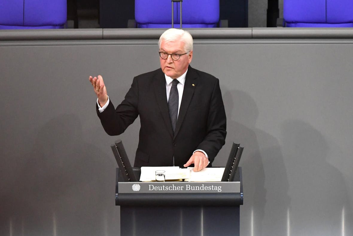 Frank-Walter Steinmeier: "Ich wünschte sehr, ich könnte Ihnen sagen, der Anschlag von Halle hätte zu einer Wende geführt."