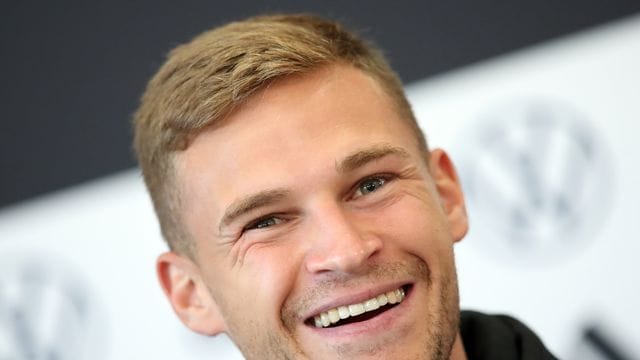 Kann wieder gut lachen: Joshua Kimmich.