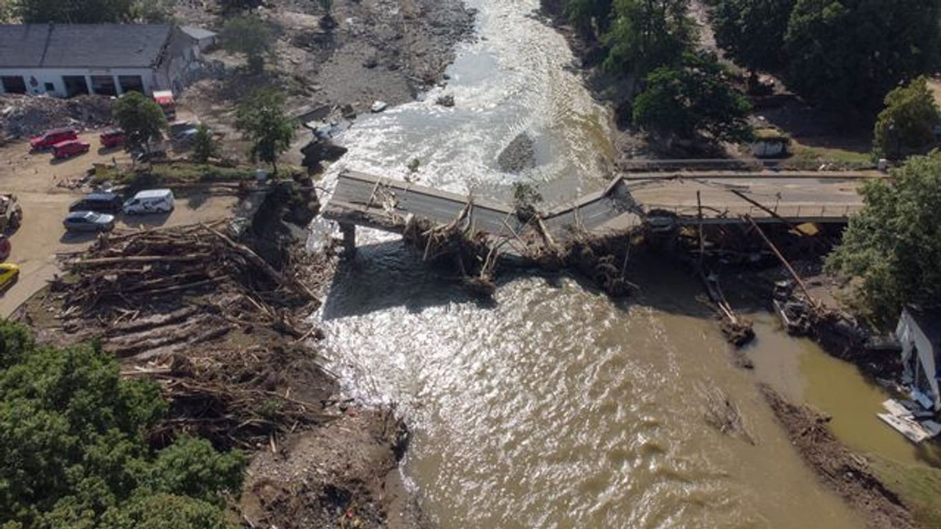 Nach dem Unwetter in Rheinland-Pfalz