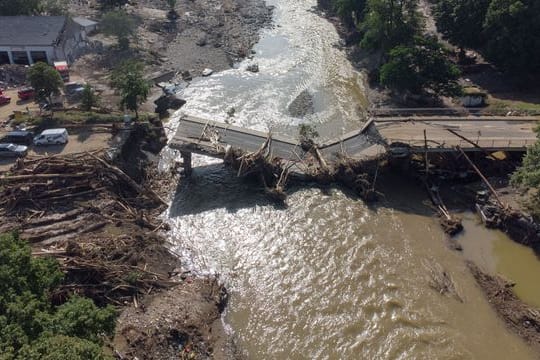 Nach dem Unwetter in Rheinland-Pfalz