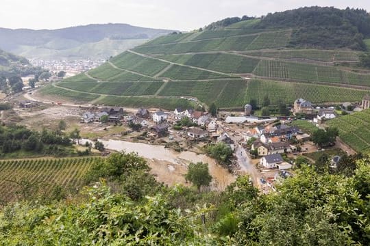 Nach dem Unwetter in Rheinland-Pfalz