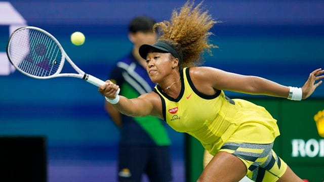 Brauchte sich nicht anzustrengen, um weiterzukommen: Naomi Osaka. Brauchte sich nicht anzustrengen, um weiterzukommen: Naomi Osaka.