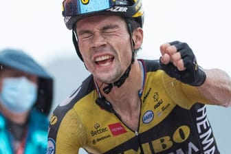 Der Slowene Primož Roglič feierte bei der Vuelta seinen dritten Etappensieg und eroberte das Rote Trikot zurück.