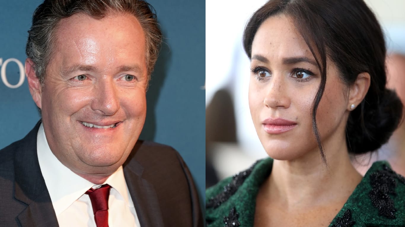 Piers Morgan und Herzogin Meghan: Der Moderator ist nicht gut auf die Frau von Prinz Harry zu sprechen.