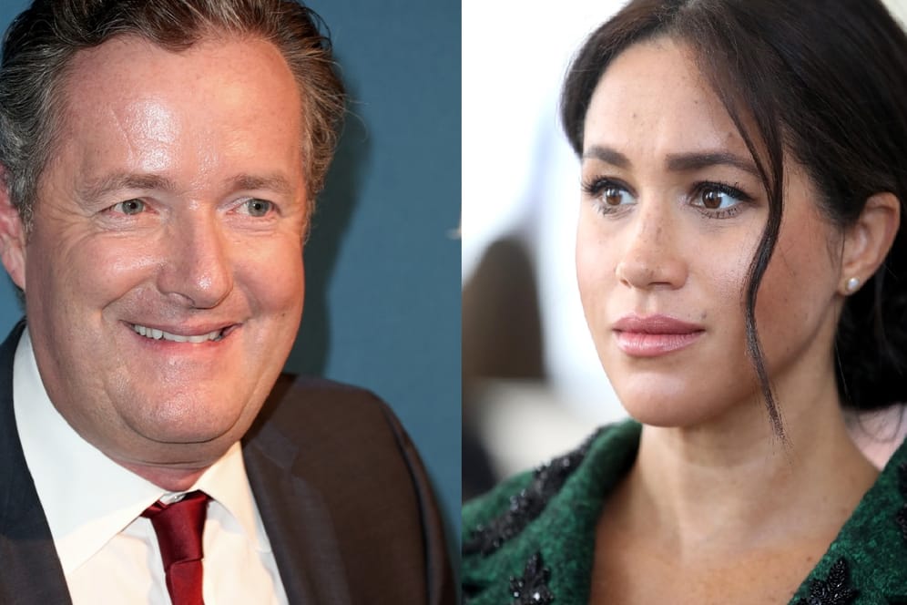 Piers Morgan und Herzogin Meghan: Der Moderator ist nicht gut auf die Frau von Prinz Harry zu sprechen.