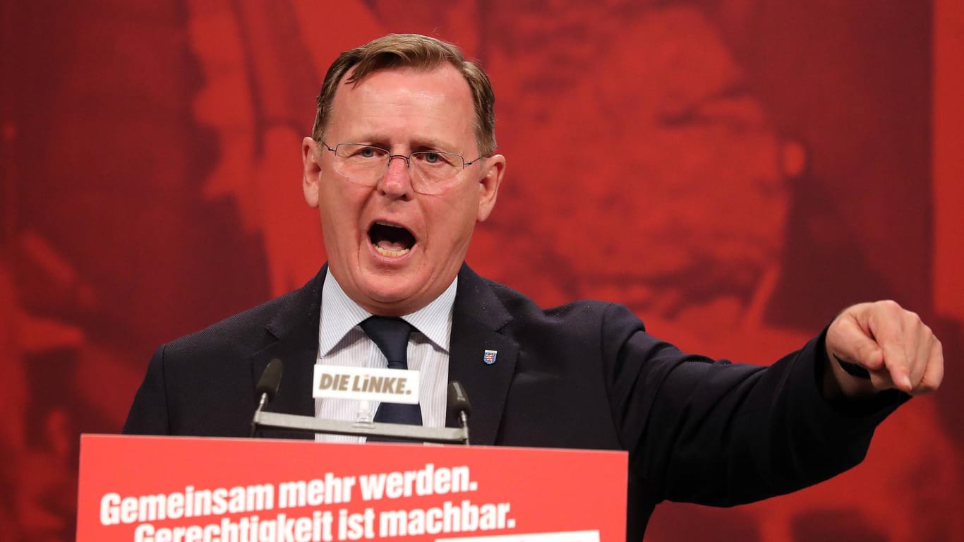 Bodo Ramelow: Er regiert als Linker in Thüringen. Ist eine Koalition mit den Linken auch im Bund eine Option?