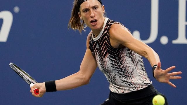 Andrea Petkovic schied in New York aus.