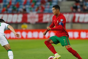 Ronaldo in Aktion: Der Portugiese glänzte mit einem historischen Doppelpack.