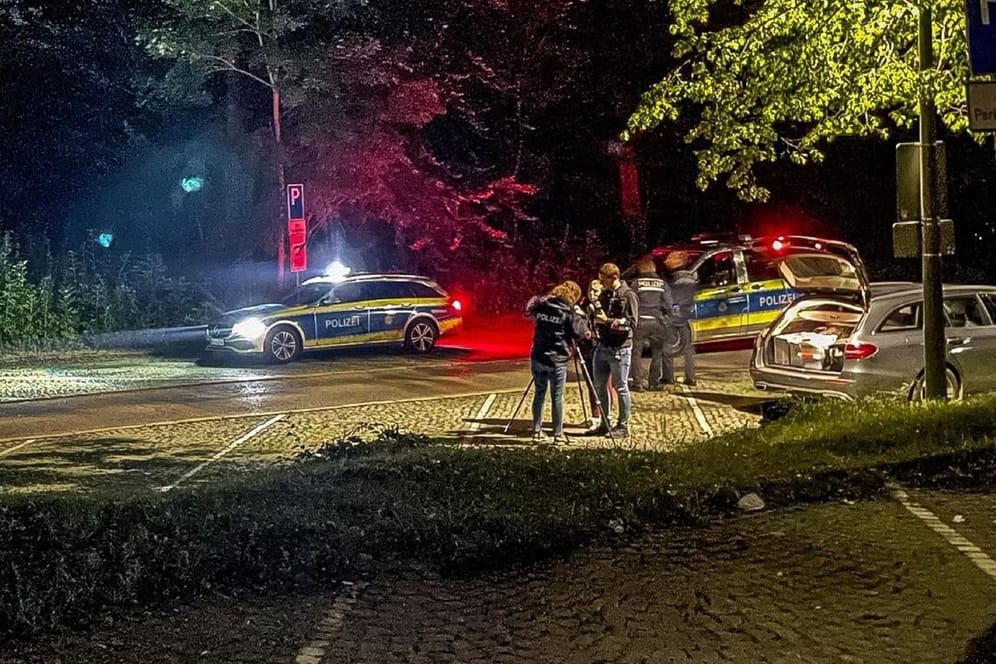 Der Tatort in Sindelfingen: Der Beamte musste ins Krankenhaus, ist mittlerweile aber wieder entlassen.