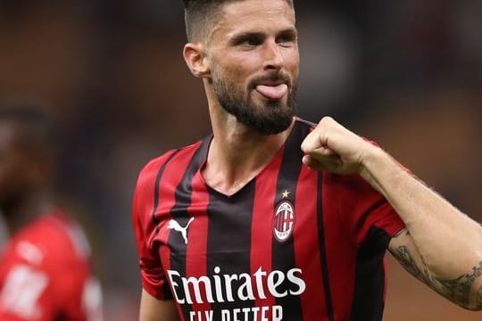 Neuzugang Olivier Giroud vom italienischen Erstligisten AC Mailand ist positiv auf das Coronavirus getestet worden.