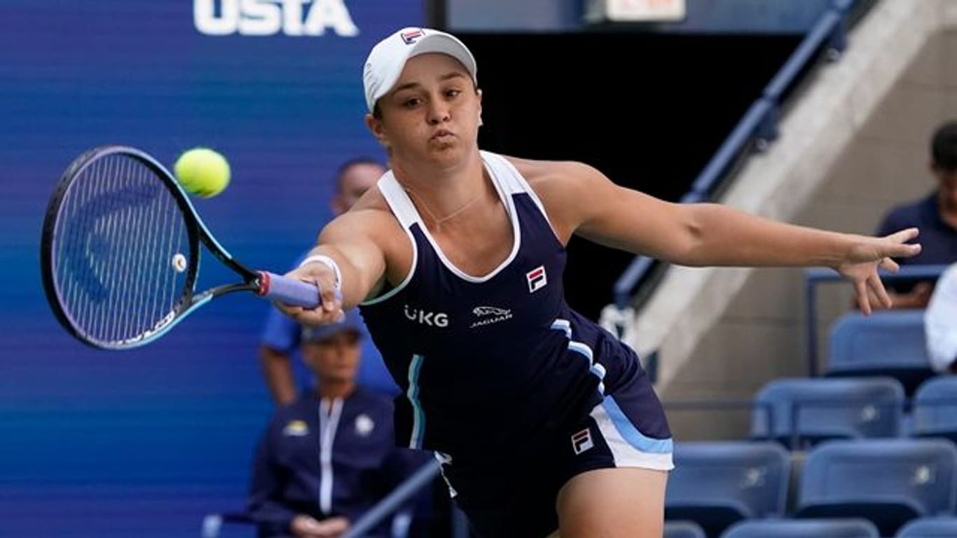 Ashleigh Barty erreichte bei den US Open die nächste Runde.