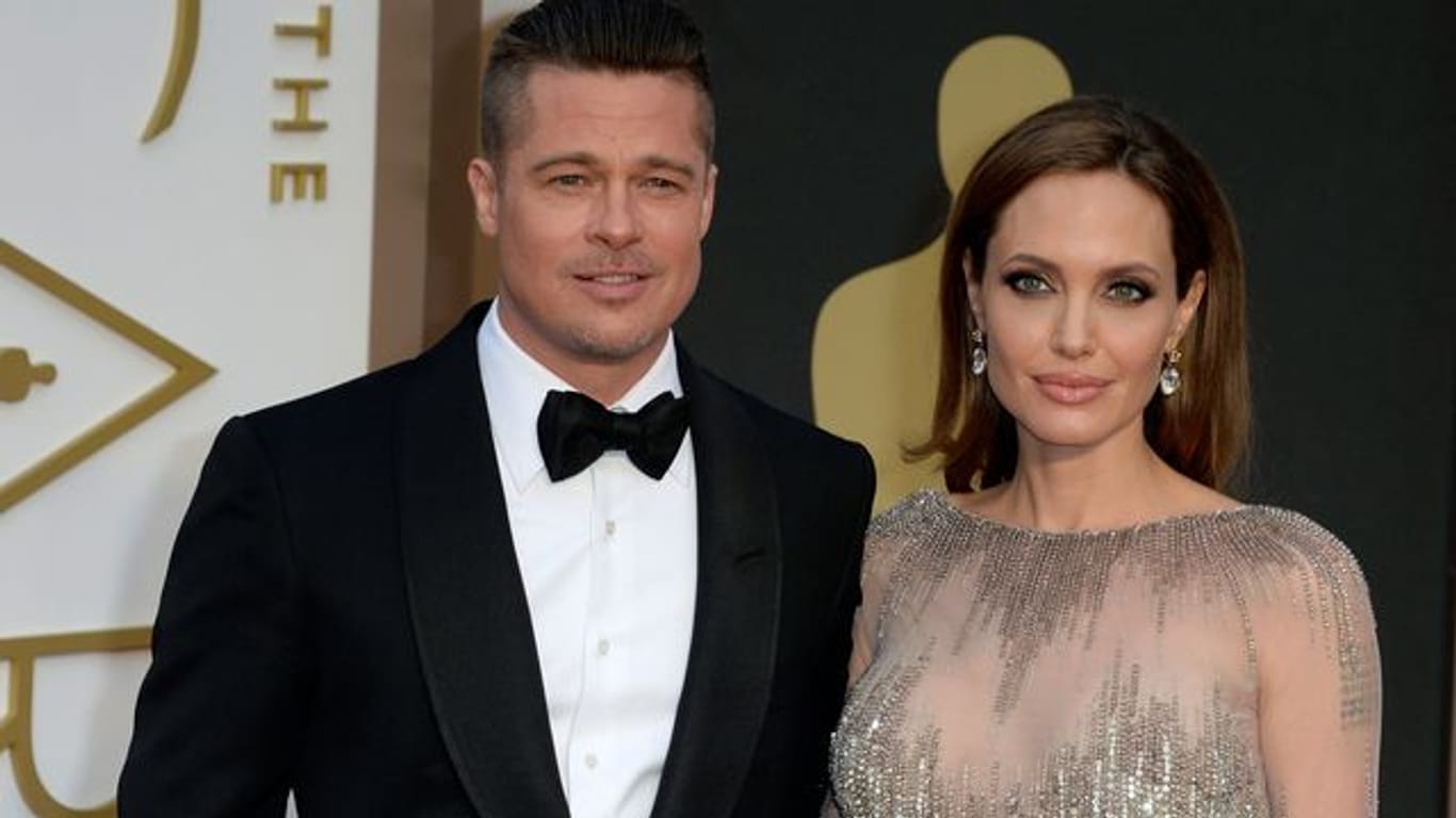 Das Hollywood-Paar Angelina Jolie und Brad Pitt heirateten 2014.
