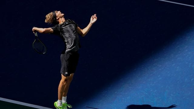 Alexander Zverev setzte sich souverän durch.