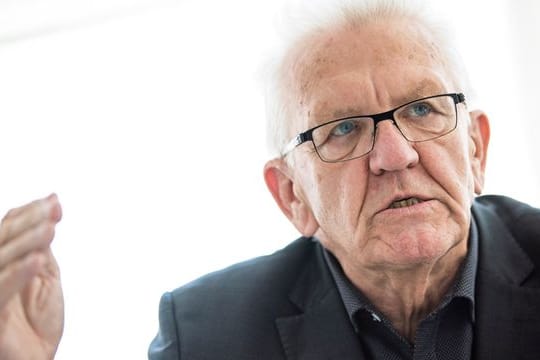 Ministerpräsident Winfried Kretschmann