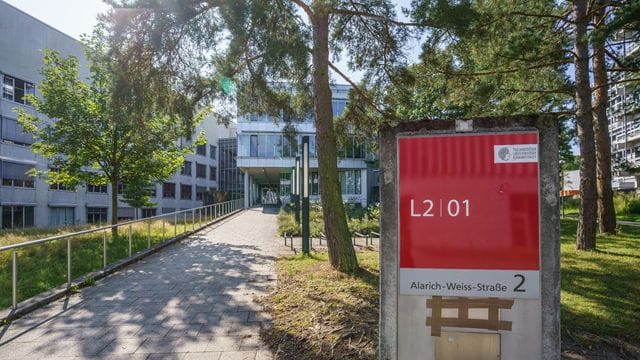 Blick auf den Campus Lichtwiese der TU Darmstadt. Blick auf den Campus Lichtwiese der TU Darmstadt.