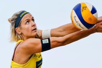 Bei den deutschen Beachvolleyball-Meisterschaften schon ausgeschieden: Laura Ludwig.