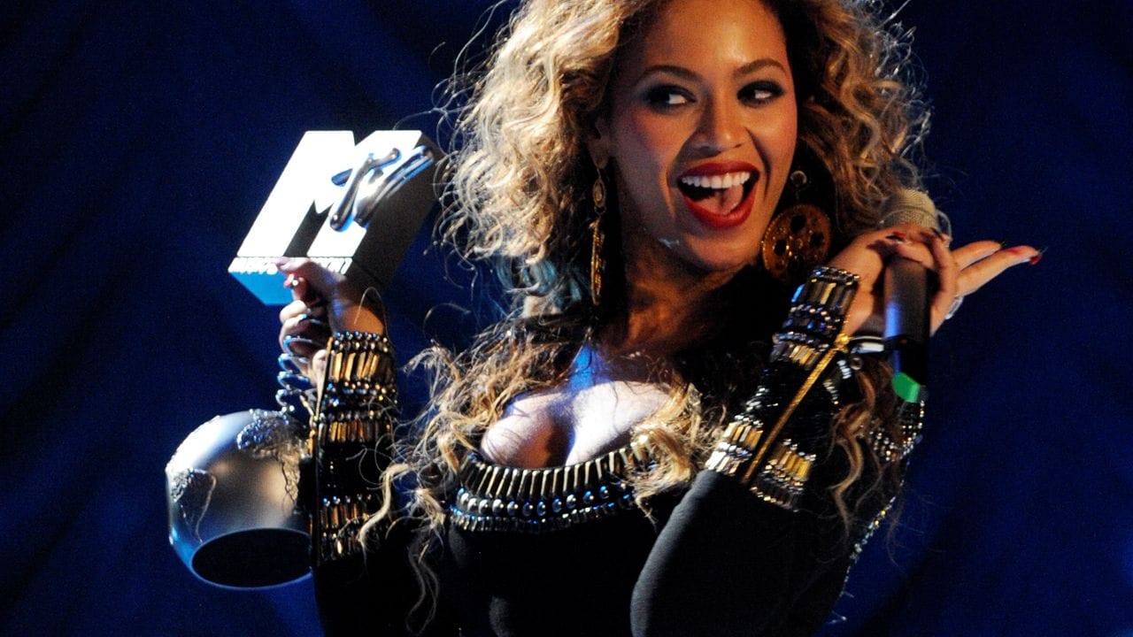 US-Sängerin Beyonce bei den MTV Europe Music Awards 2009.