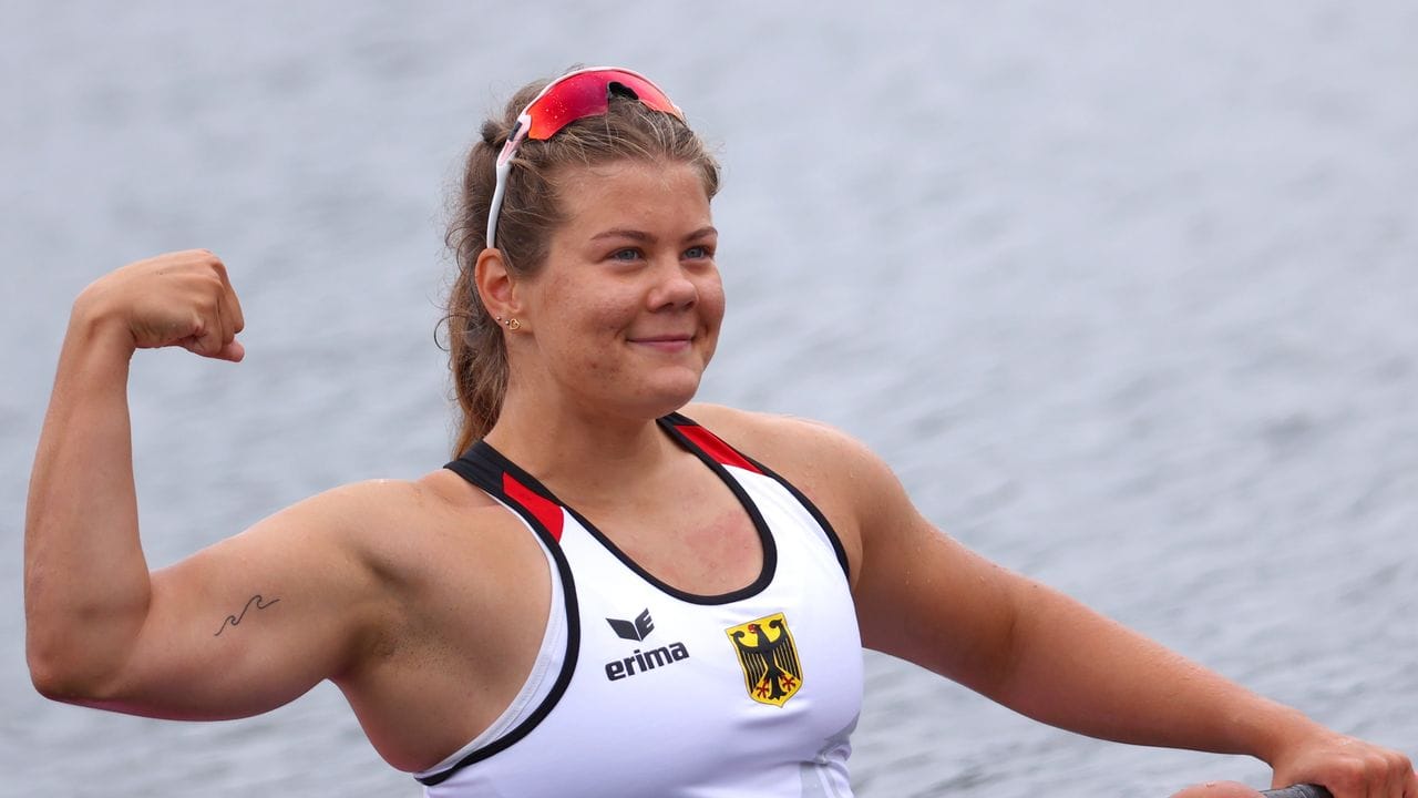 Holte Bronze im Kanu-Sprint über 200 Meter: Felicia Laberer.