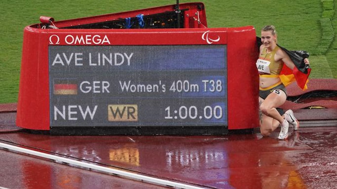 Lief in Weltrekordzeit zu Paralympics-Gold: Lindy Ave.