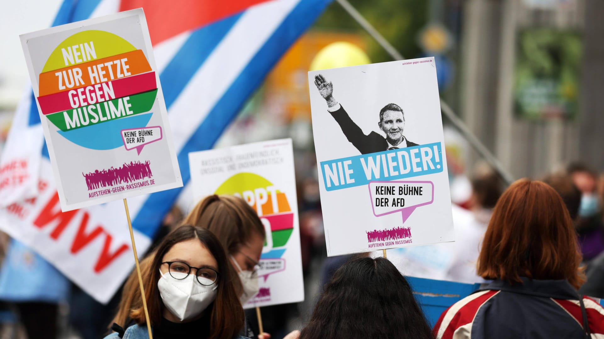 Der Protest richtet sich gegen den Klimawandel, gegen Rassismus und soziale Ungerechtigkeit: Die Demonstranten müssen sich an das Hygienekonzept halten.