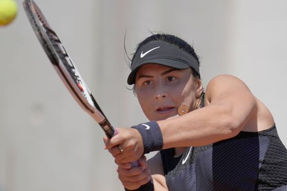 Die Kanadierin Bianca Andreescu steht im Achtelfinale der US Open.