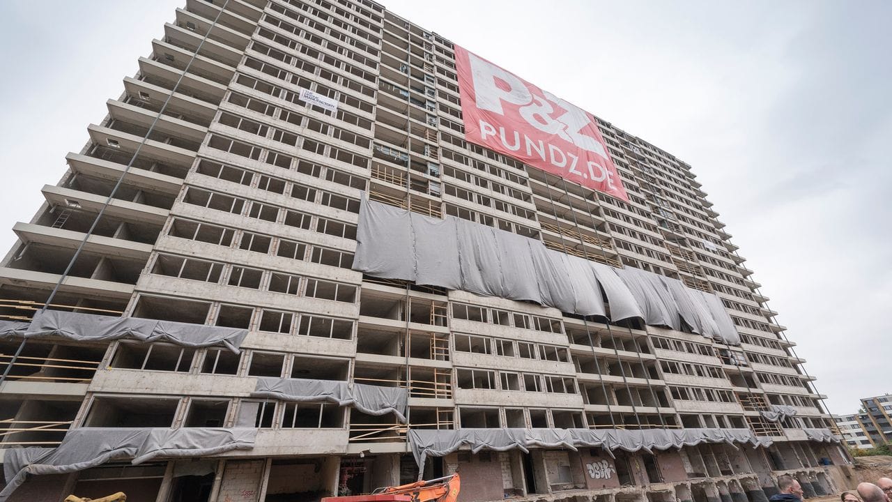 Das Hochhaus "Weißer Riese" in Duisburg gibt es nicht mehr.