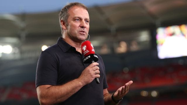 Bundestrainer Hansi Flick war zufrieden mit dem Auftritt des DFB-Teams. Bundestrainer Hansi Flick war zufrieden mit dem Auftritt des DFB-Teams.