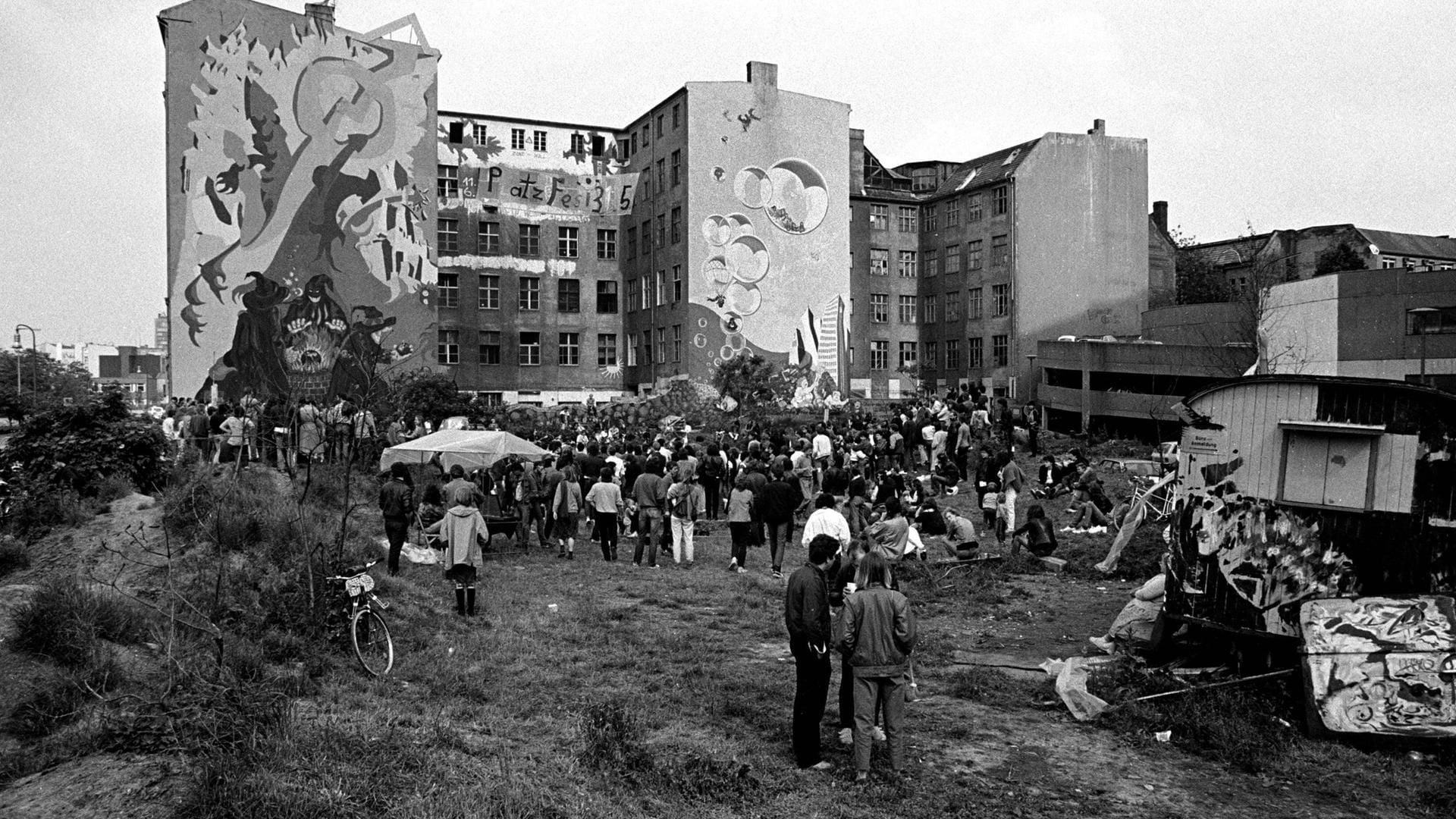 Das Kukuck in Kreuzberg: Das Haus war lange Zeit besetzt, bis es 1984 geräumt wurde.