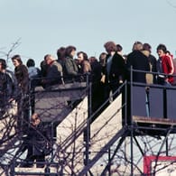 Aussichtsplattform in Kreuzberg: Von dort konnten West-Berliner über die Mauer blicken.