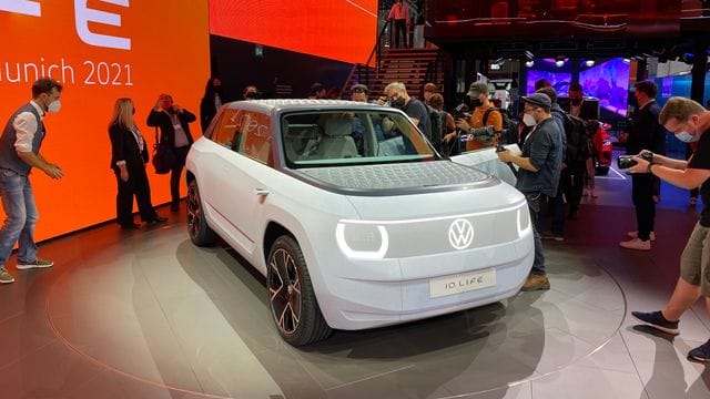 Entwurf des ID Life auf der IAA: Das Einstiegsmodell soll rund 20.000 Euro kosten.