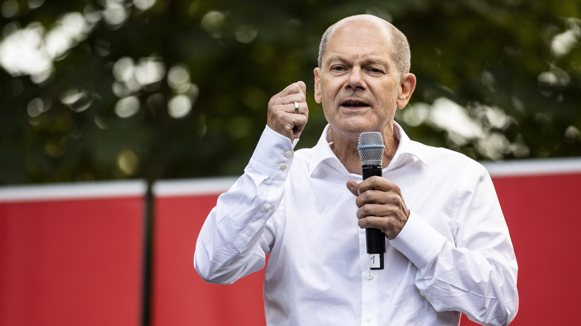 Olaf Scholz: Seine SPD kann im Bundestagswahlkampf weiter zulegen.