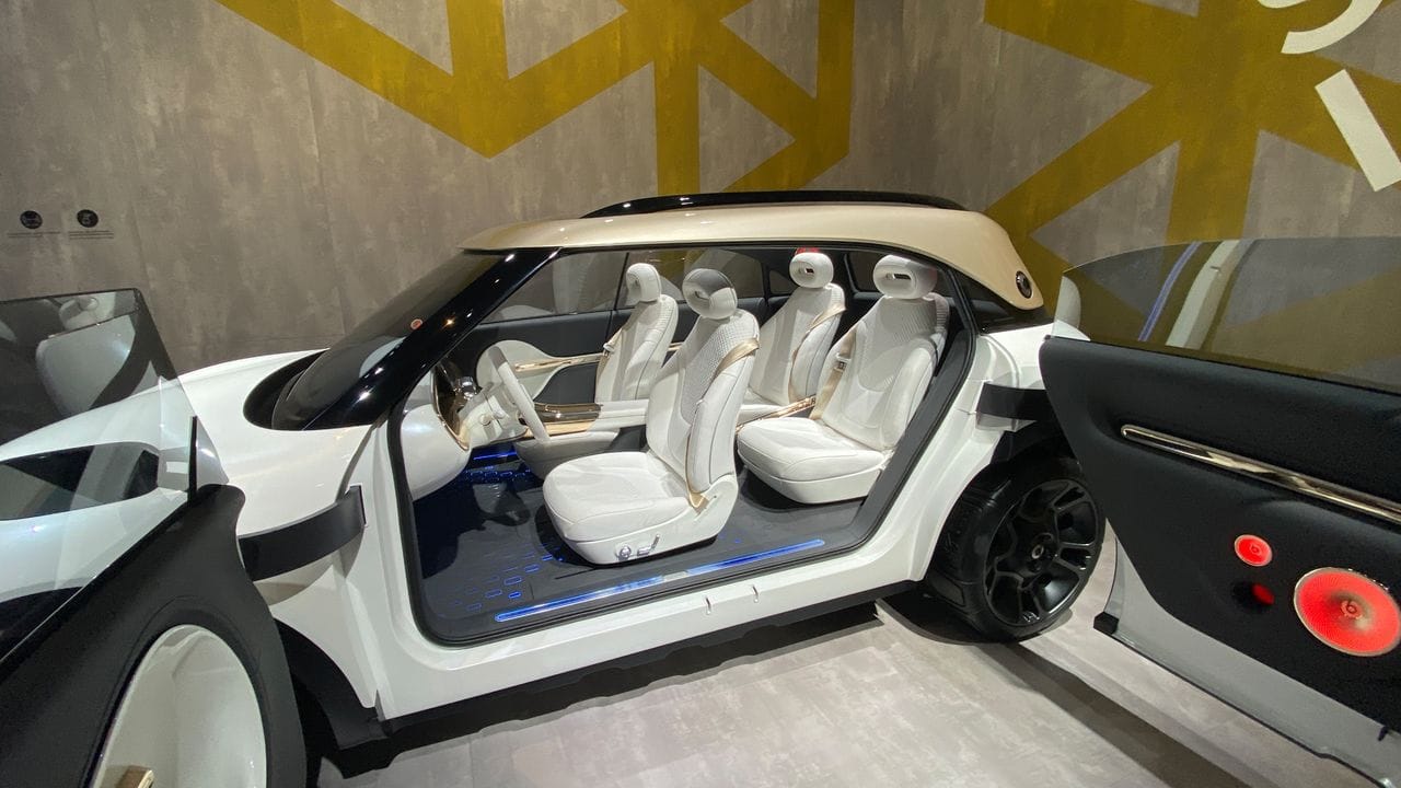 Hereinspaziert: Der neue Smart wird zum SUV, wie die zumindest seriennahe Studie SUV Concept #1 zeigt.