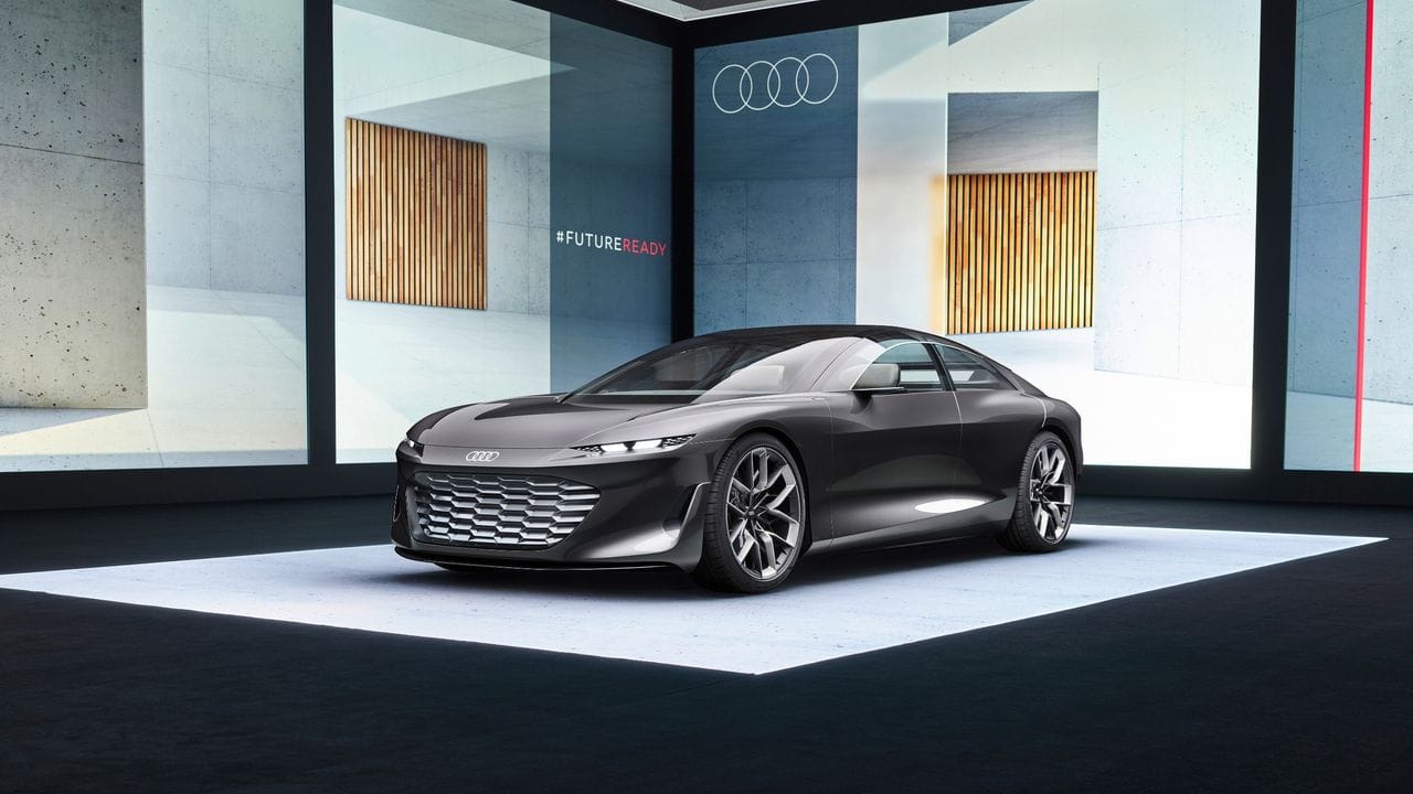 Fließende Formen: Audi präsentiert auf der IAA mit dem Grandsphere Concept eine Studie, die Elektromobilität und autonomes Fahren verbinden soll.