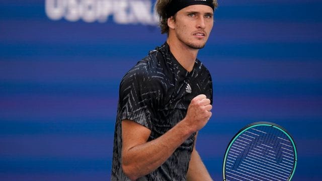 Setzt seinen Siegeszug bei den US Open fort: Alexander Zverev.