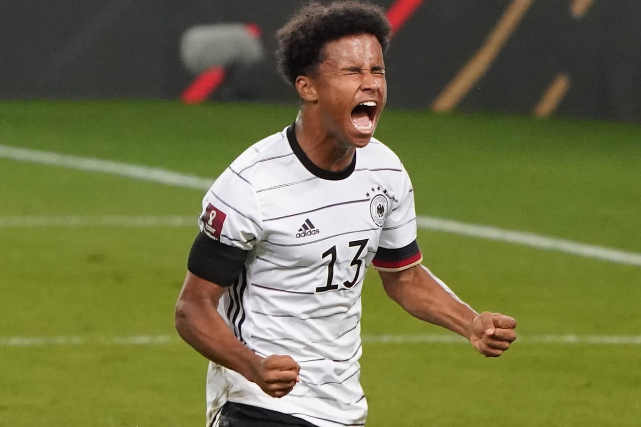 Karim Adeyemi: Der pfeilschnelle Stürmer hat eine große Zukunft beim DFB.
