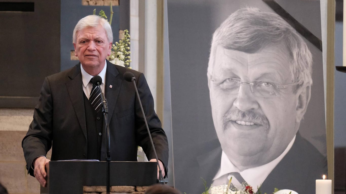 Gedenkfeier für Walter Lübcke: Der Kasseler Regierungspräsident wurde 2019 von einem Rechtsextremisten ermordet.