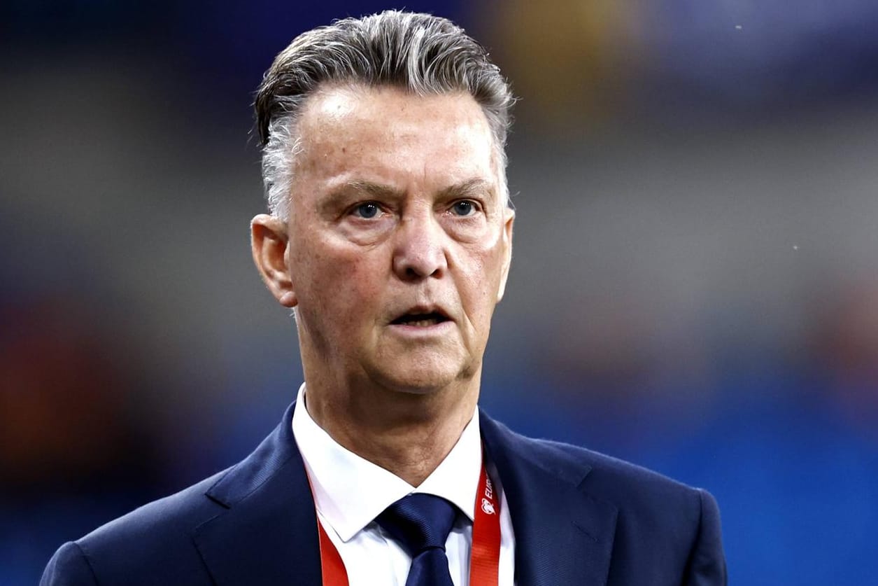 Louis van Gaal: Der Bondscoach musste mit seinem Team unbedingt gegen die Türkei gewinnen. Und das gelang auch.
