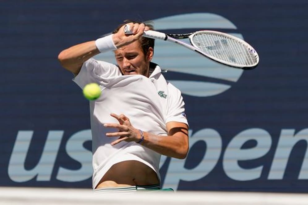 Steht bei den US Open im Halbfinale: Daniil Medwedew.
