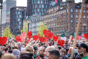 Demonstration gegen Dänemarks Migrationspolitik: Das Ziel der Regierung ist es, die Zahl der Asylbewerber auf null zu senken.